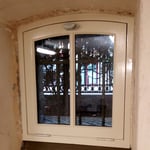 Pose châssis sous-sol