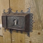 Coffre de serrure forgé