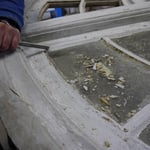 Démasticage des carreaux