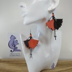 B.O. COTINES modèle n°50 brou de noix/orange