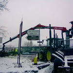 Débardage et évacuation.