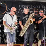 The Godlets on stage