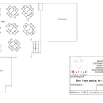 Tischplan im Hufeisen