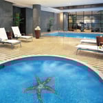 Mosaico decoro per piscina Stella Marina 1164x1164mm