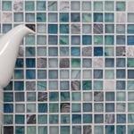 Mosaico Marmo Vetro 15mm Natural Green