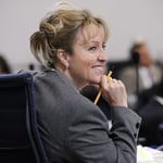 Regierungspräsidentin Barbara Janom Steiner, eine der erfolgreichsten Frauen in Graubünden