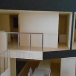 建築模型　住宅模型　断面模型