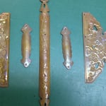 仏壇の飾り一式。