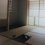 茶室と障子