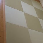 ヘリ無し畳　21mm厚　美草リーフグリーン