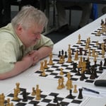 Simultanturnier mit GM Artur Jussupow, LGA Nürnberg, 4.6.2011