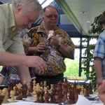 Simultanturnier mit GM Artur Jussupow, LGA Nürnberg, 4.6.2011