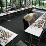 Simultanturnier mit GM Artur Jussupow, LGA Nürnberg, 4.6.2011