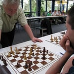 Simultanturnier mit GM Artur Jussupow, LGA Nürnberg, 4.6.2011