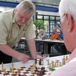 Simultanturnier mit GM Artur Jussupow, LGA Nürnberg, 4.6.2011