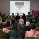 Die Aussteller präsentieren