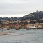 Verona die alte Römerbrücke