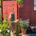 Fisch- Holzskulptur von Christian Mücke