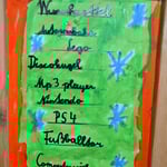 Wunschzettel / Fabian