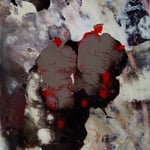 Armenak Vardanyan - Dante Alighieri - 1992 - Painting - Mixed technique - 27x22cm 