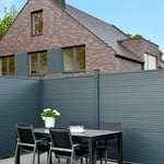 Alu Fence Juel Anthrazit