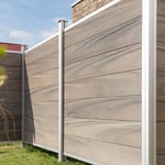Multi Fence CO-Extrusion Silvergrey