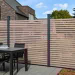 Alu Multi Fence Rhombus Graubraun