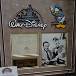 Signature de Walt Disney. 7 000$