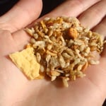 Un mélange un  peu épicé pris dans le train. Une sorte d'apéritif "japonais"