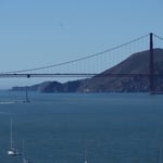 Vue sur le Golden Gate