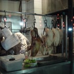 La cuisine vue de dehors