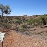 Un des cratères de météorites