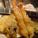 Tempuras de crevette et de légumes