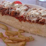 Le "sandwhich baguette" du restaurant tibétain à Jaisalmer