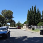 Arrivée dans la rue de Clémence, sur North Hollywood