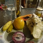 babanes rima rima et rio, pomme étoile, papaye, corossol, mangue