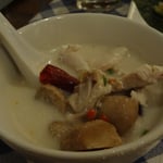 Soupe poulet au lait de coco