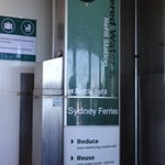 Sur le ferry menant à Manly