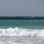 Les vagues de l'après-midi, pourtant moins impressionantes