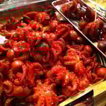 Petits poulpes épicés