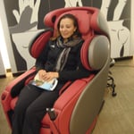 Magasin de fauteuil de massage de luxe... une bombe! 
