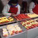 Brochettes de fruits