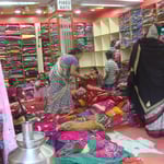 Un magasin de tissus