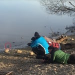 ASO: Ornithologen fotografieren einen seltenen Wintergast, das Thorshühnchen