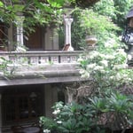 The balconies and greenery