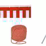 【紅白幕他】 ■高　さ：45・70・90・180cm ■素　材：木綿・ポリエステル ユニット幕：テトロン ※横幅の長さは寸法表をご覧ください。  ■サイズ：最大長4m(フリー調整) 最小長1.8m ■重　量：3kg