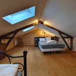 chambre de l'étage sous combles