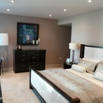 Cosmopolitan Building, Interior Work: Gypsum Board Walls, Ceilings, Facias, ACT Ceilings, Metal Cladding, Vinyl Flooring, Wood Finish, Architectural Ceilings