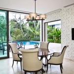 Dorado Beach Resort Luxury Housing; Gypsum board walls, ceilings and fascias and textural finishes