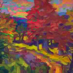 Al Gury, "Autumn", 16" x 20", oil on panel